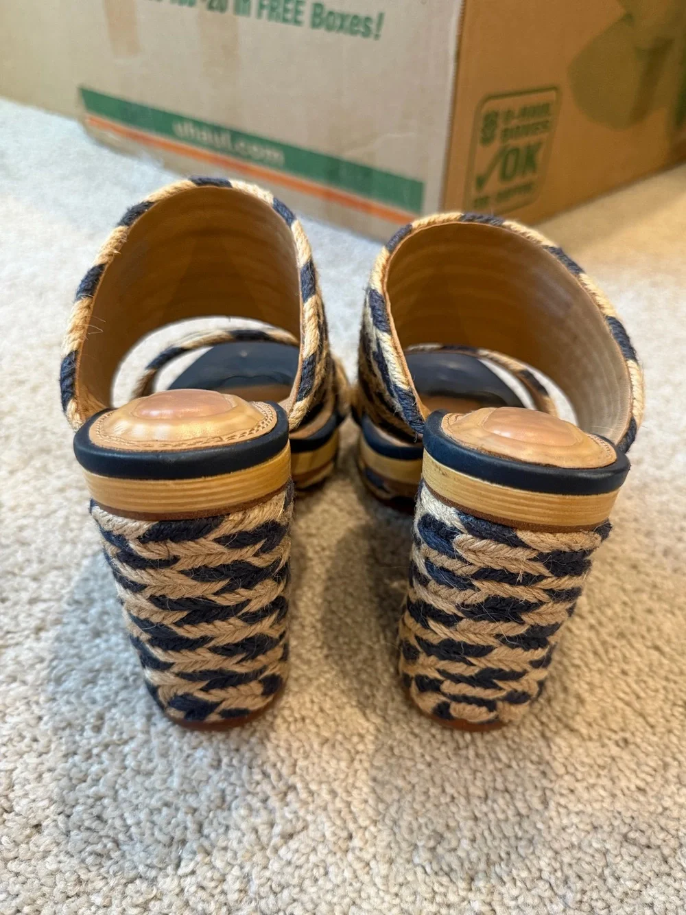 Tory Burch Lola Jute Woven Wedge Sandal